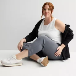 Plus Size Tek Gear® Woven Tulip Hem Pants -Tek Gear Shop 7295019 ALT3