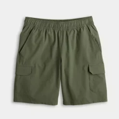 Men's Tek Gear® Lightweight 9 In. Woven Cargo Shorts -Tek Gear Shop 7296925 ALT4