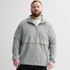 Big & Tall Tek Gear® Lightweight Hooded Quarter Zip Jacket