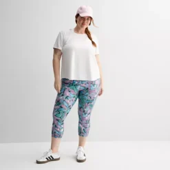 Women's Plus Size Tek Gear® Mesh T-shirt -Tek Gear Shop 7399981 ALT3