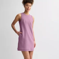 Women's Tek Gear® UltraComfort Tank Dress -Tek Gear Shop 7433713 Grape Shade