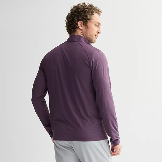 Men's Tek Gear® Mesh Quarter-Zip Pullover 2 Men's Tek Gear® Mesh Quarter-Zip Pullover - Image 2