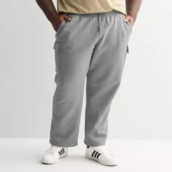 Big & Tall Tek Gear® Open Bottom Relaxed Fit Cargo Pants 19 Big & Tall Tek Gear® Open Bottom Relaxed Fit Cargo Pants -Tek Gear Shop 7513706 Light Grey