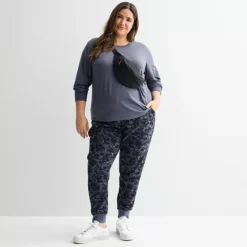 Plus Size Tek Gear® Long Sleeve T-Shirt -Tek Gear Shop 7538378 ALT3