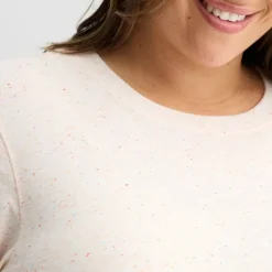 Plus Size Tek Gear® Speckled Long Sleeve Tee -Tek Gear Shop 7538379 ALT2