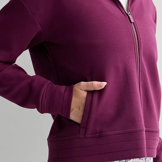 Women's Tek Gear® Ultracomfort Full Zip Jacket 3 Women's Tek Gear® Ultracomfort Full Zip Jacket - Image 3