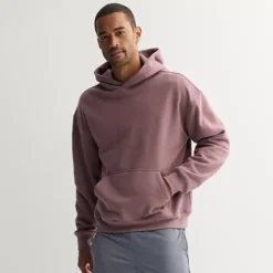 Men's Tek Gear® Ultrasoft Fleece Relaxed Hoodie -Tek Gear Shop 7598981 Payton Plum
