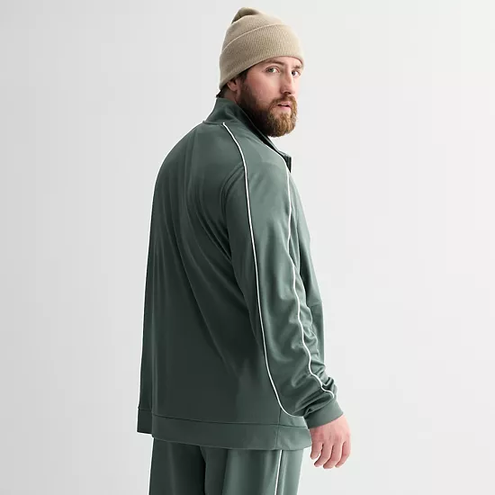 Big & Tall Tek Gear® Track Jacket 2 Big & Tall Tek Gear® Track Jacket - Image 2