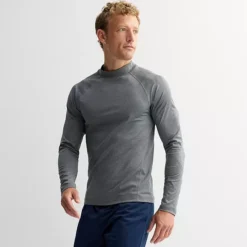 Men's Tek Gear® Base Layer Long Sleeve Tee -Tek Gear Shop 7603670 Grey Texture