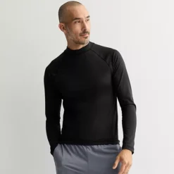 Men's Tek Gear® Base Layer Long Sleeve Tee -Tek Gear Shop 7603670 Mineral Black 1