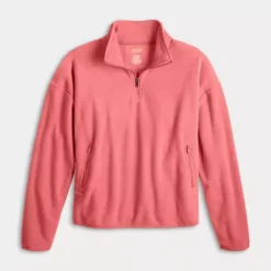 Women's Tek Gear® Micro Fleece 1/4 Zip Pullover -Tek Gear Shop 7606348 ALT4