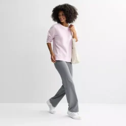 Women's Tek Gear® Ultrasoft Fleece Crewneck Sweatshirt -Tek Gear Shop 7627781 ALT3