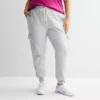 Plus Size Tek Gear® Ultrasoft Fleece Cargo Joggers