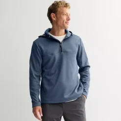 Men's Tek Gear® Warm Gear Half Zip Pullover -Tek Gear Shop 7643954 Drought Blue