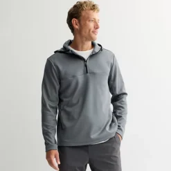 Men's Tek Gear® Warm Gear Half Zip Pullover -Tek Gear Shop 7643954 Smokey Slate 1