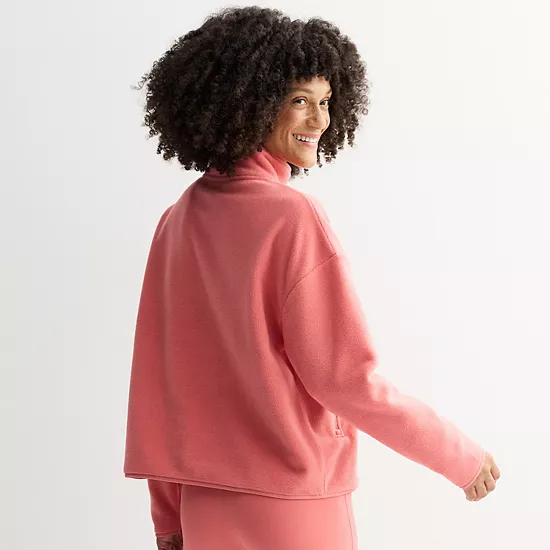 Petite Tek Gear® Micro Fleece Quarter-Zip Pullover 2 Petite Tek Gear® Micro Fleece Quarter-Zip Pullover - Image 2