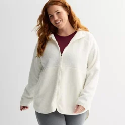 Plus Size Tek Gear® Boucle Jacket