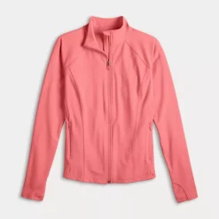 Women's Tek Gear® Zipper Front Midweight Jacket -Tek Gear Shop 7742966 ALT4