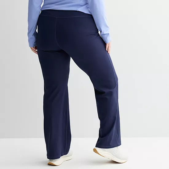 Plus Size Tek Gear® Essential Soft Bootcut Pants 2 Plus Size Tek Gear® Essential Soft Bootcut Pants - Image 2