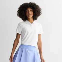 Women's Tek GearĀ® Short Sleeve Buttoned Golf Polo